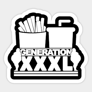 Generation XXXL Sticker